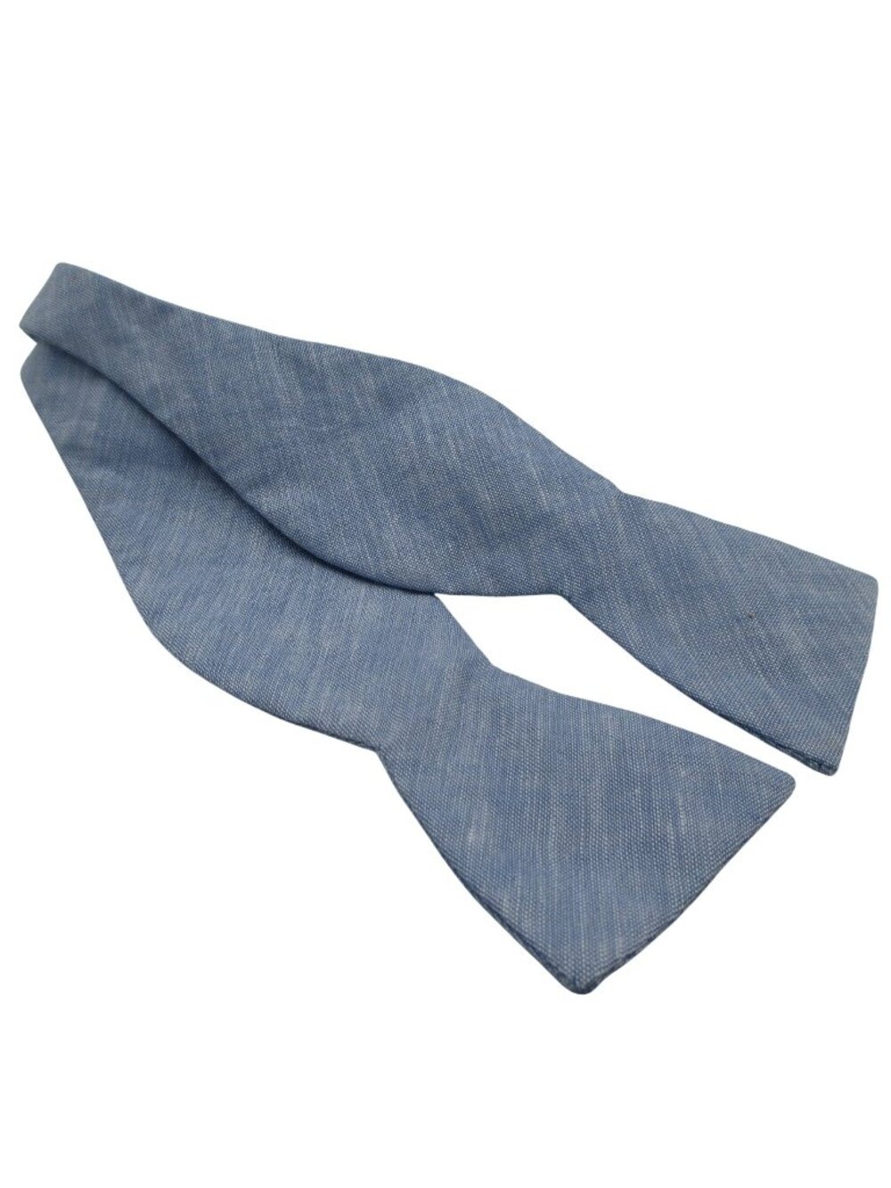 Vineyard Vines Chambray Bow Tie Silk Hand Made USA $85 Preppy Old Money Luxury